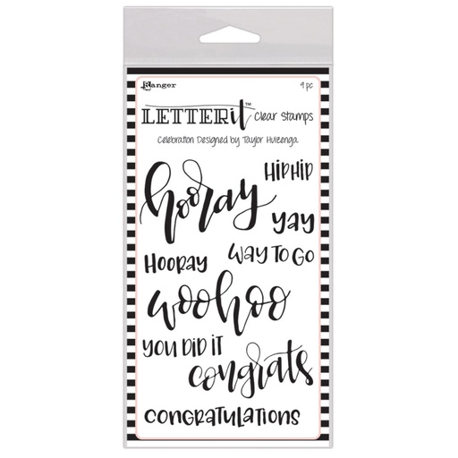 Ranger - Letter It - Celebration stamp set