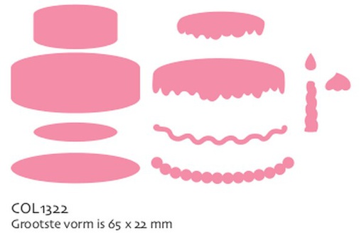 Marianne Designs - Cake die set