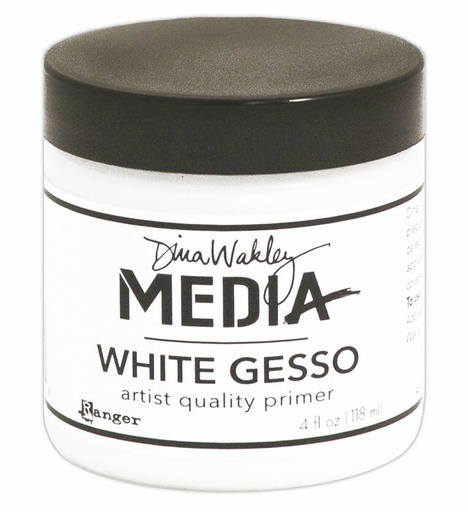 Dina Wakley Media Gesso White (4oz)