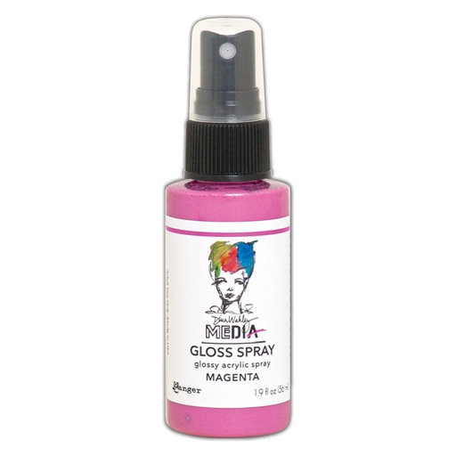 Dina Wakley Media Gloss Spray - Magenta
