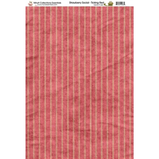 SS Ticking Red Paper A4Sold in Pack of 10 Sheets