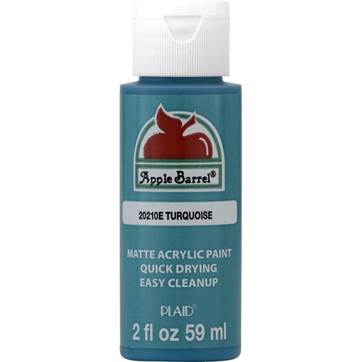 Turquoise Apple Barrel - 2oz