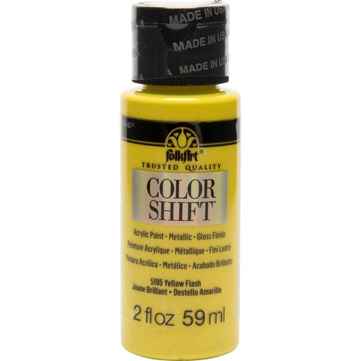 Yellow Flash FolkArt Colour Shift 2oz