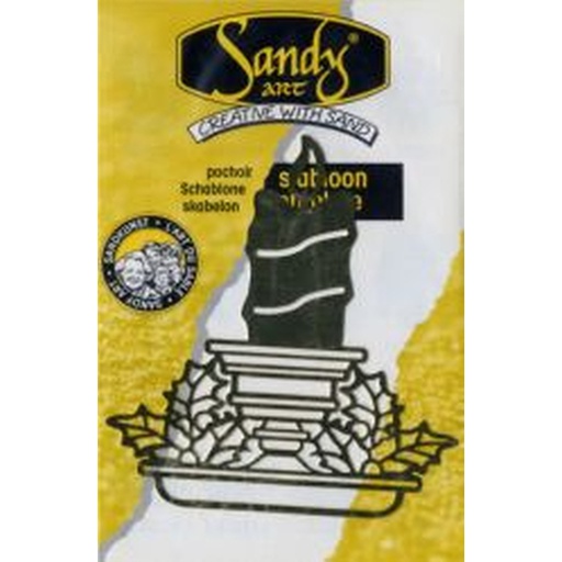 Sandy Art Template Christmas