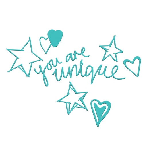 Jane Davenport You are Unique die set