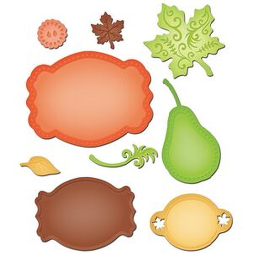 Spellbinders Shapeabilities - Orchard Harvest Tags and Accents