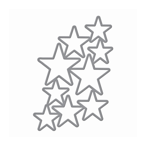 Spellbinders Shapeabilities - Cascading Stars