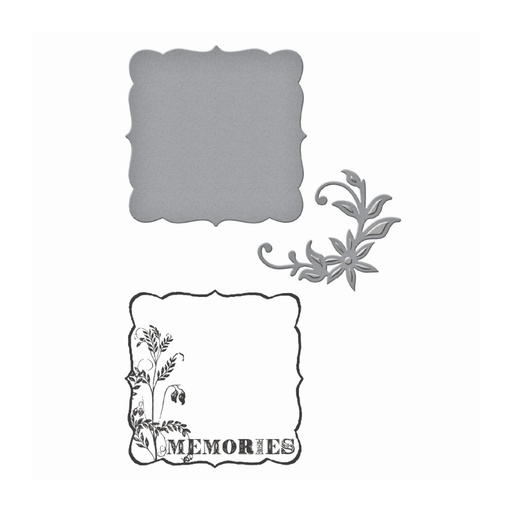 Spellbinders Stamp & Die Set - Memories