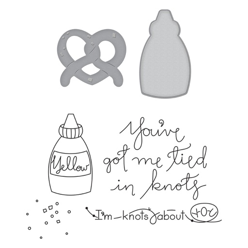 Spellbinders Stamp & Die Set - Twisted