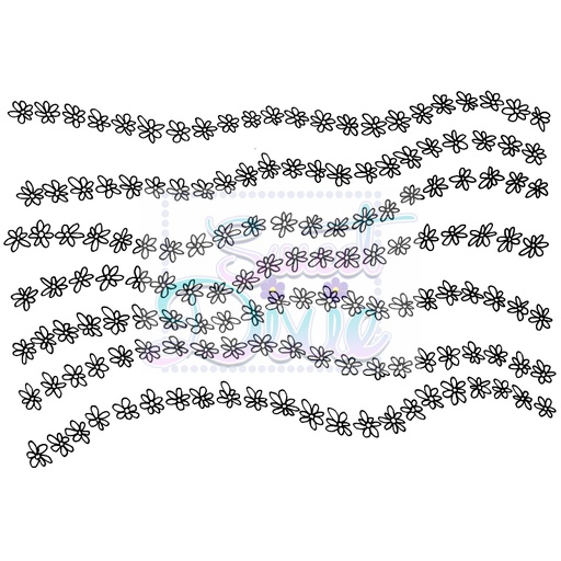 Sweet Dixie Daisy Chain Background by Lindsay Mason