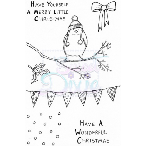 Sweet Dixie Merry Little Robin by Lindsay Mason