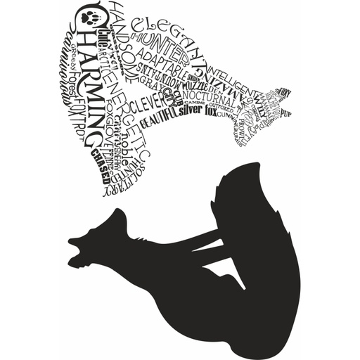 Sweet Dixie Typography Fox Woodland Creatures Collection