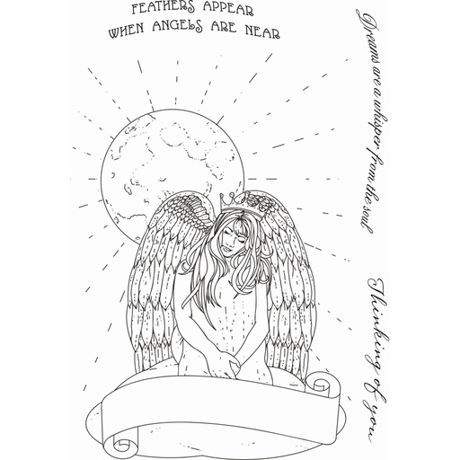 Sweet Dixie Restful Angel Tattoo Dreams Collection