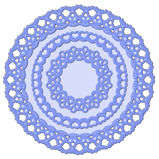 Sweet Dixie Decorative Circular Frames Nesting die set