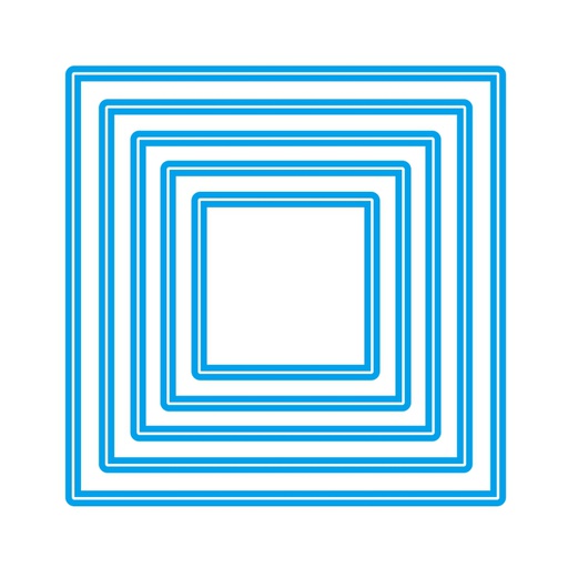 Sweet Dixie Square Nesting die set