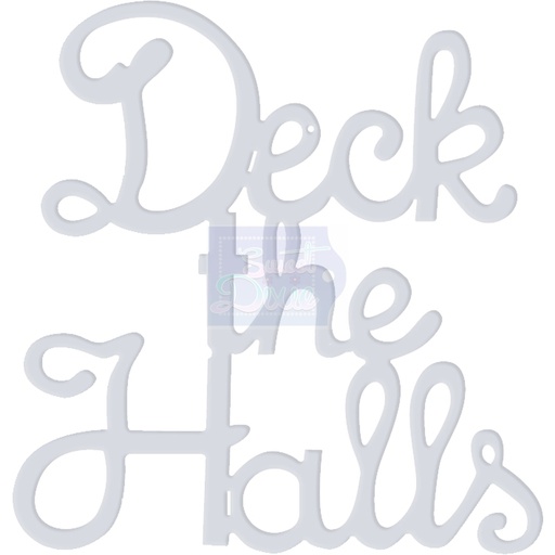 Sweet Dixie Deck The Halls die set