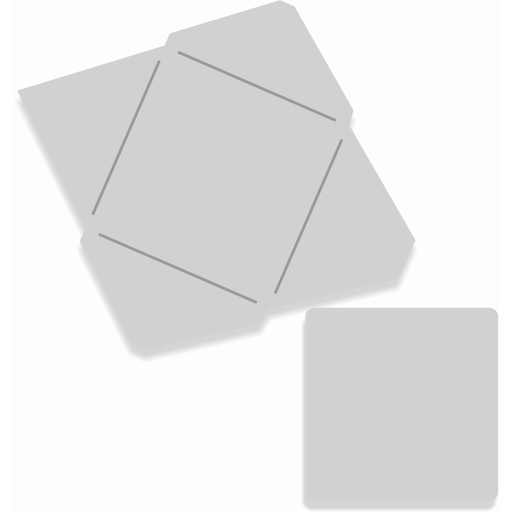 Sweet Dixie Square Mini Envelope & Insert die set
