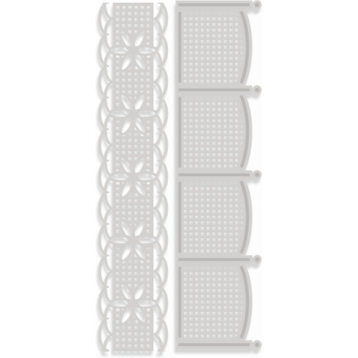 Sweet Dixie Fence & Trellis Border Strip die set