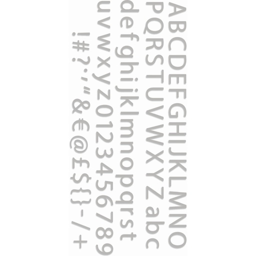 Sweet Dixie  'Printers' Alphabet Strip die set