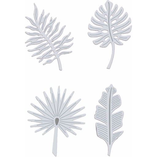 Sweet Dixie Tropical Leaves die set