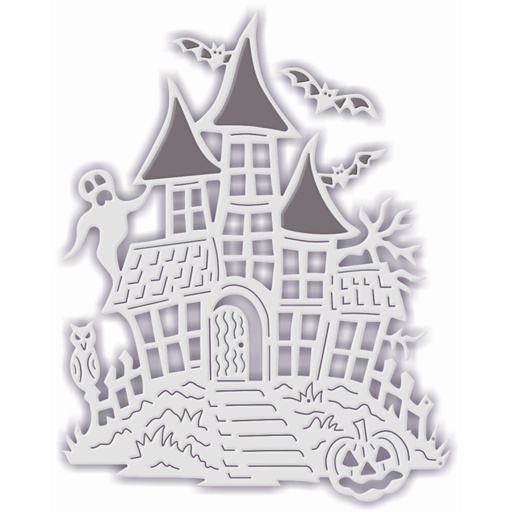 Sweet Dixie Haunted House die set