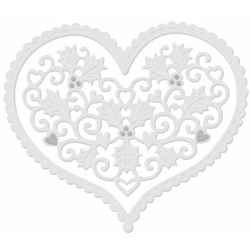 Sweet Dixie Festive Heart die set