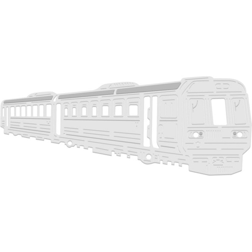 Sweet Dixie Diesel Train (D.M.U.) die set