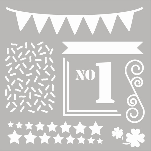 Sweet Dixie Congratulations Stencil