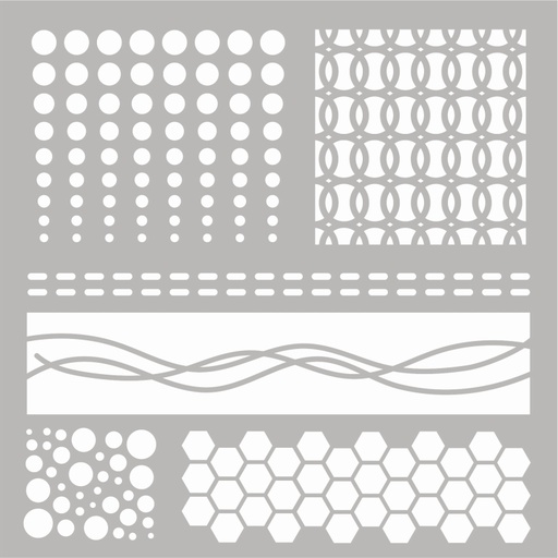 Sweet Dixie Blowing Bubbles Stencil