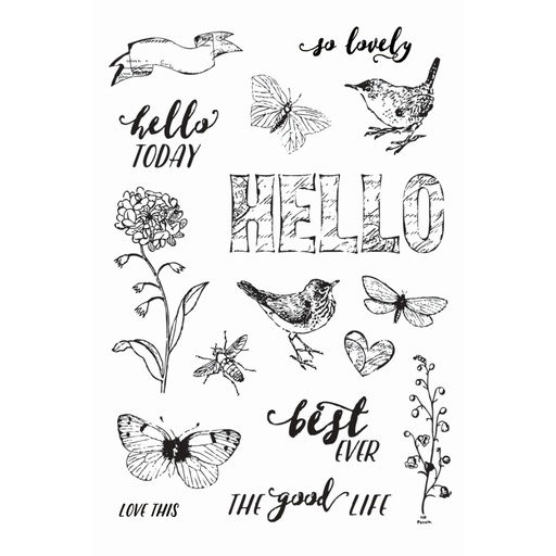 Love Life 4x6 Stamps