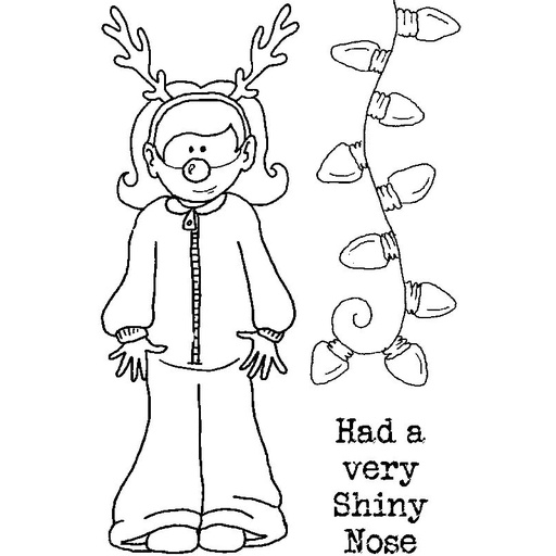 Personal Impressions Had a Very Shiny Nose stamp set