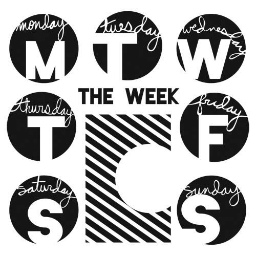 The Crafters Workshop - Weekly Circles Stencil (6x6)